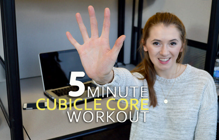 Ryersonian's Mikaila Kukurudza gives you a five minute work out for when you need to squeeze in some fitness between studying.