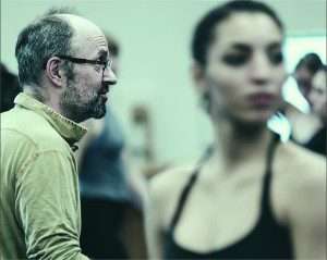 Choreographer James Kudelka with Ryerson Theatre School dancers. (courtesy Jeremy Mimnagh)