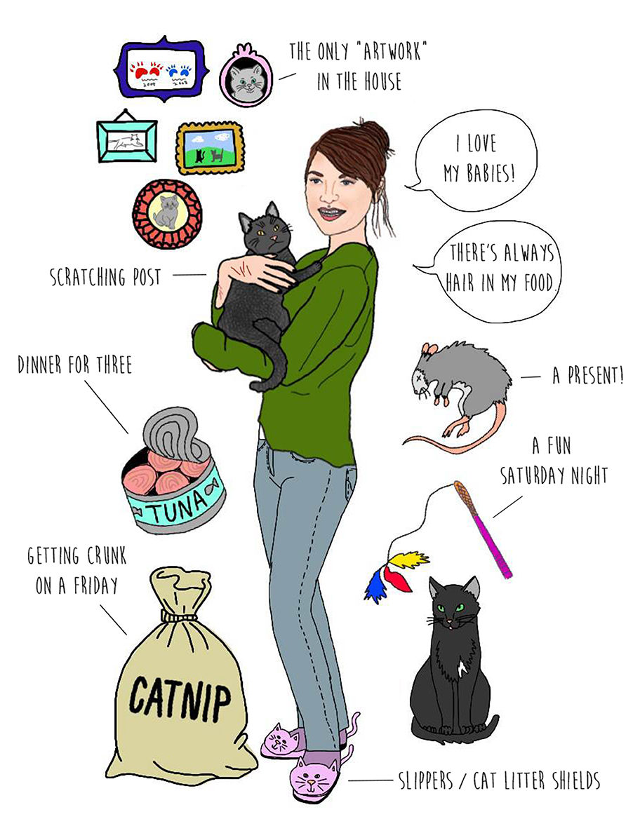 Confessions of a crazy cat lady 