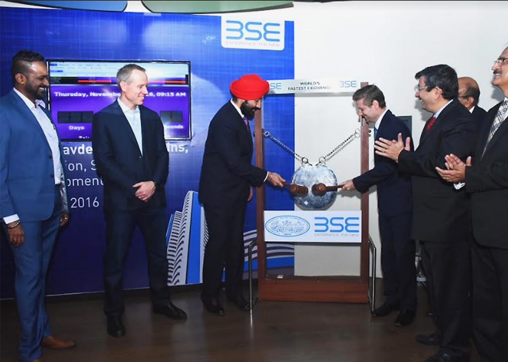 Navdeep Bains (3rd from left), Minister of Innovation, Science and Economic Development, Government of Canada launches Gateway 91 at Zone Startups. (Courtesy via TechStory)