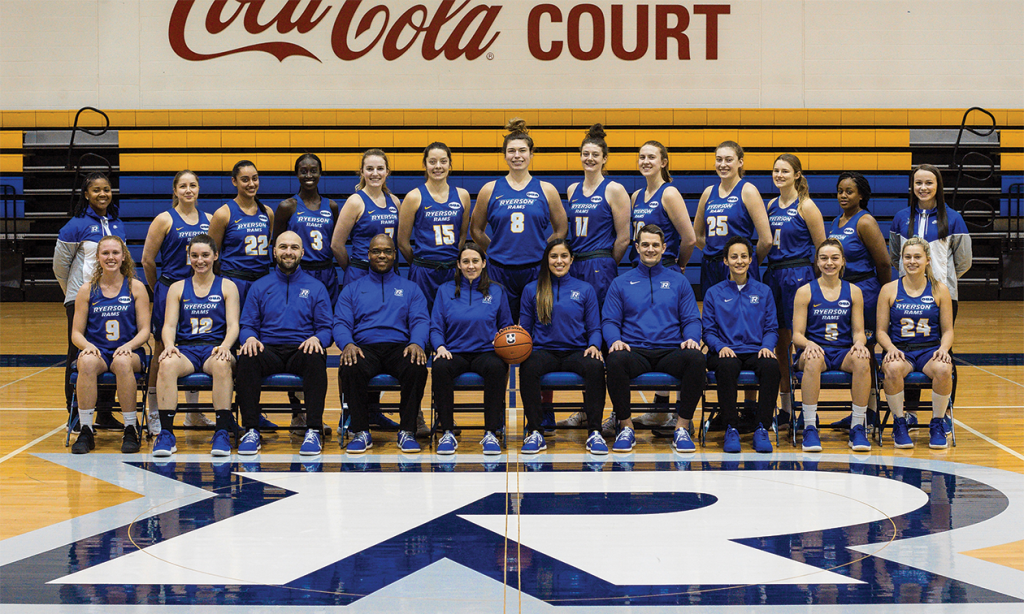 Ryerson Rams women's basketball team