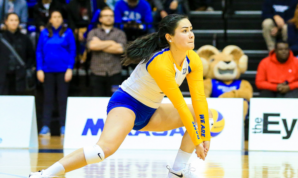 Ryerson Rams women's volleyball silver